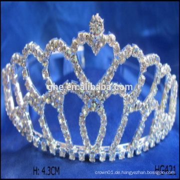 Geburtstagskrone große Tiara Tiara Krone Festzug Hochzeit Krone in Tiaras Display